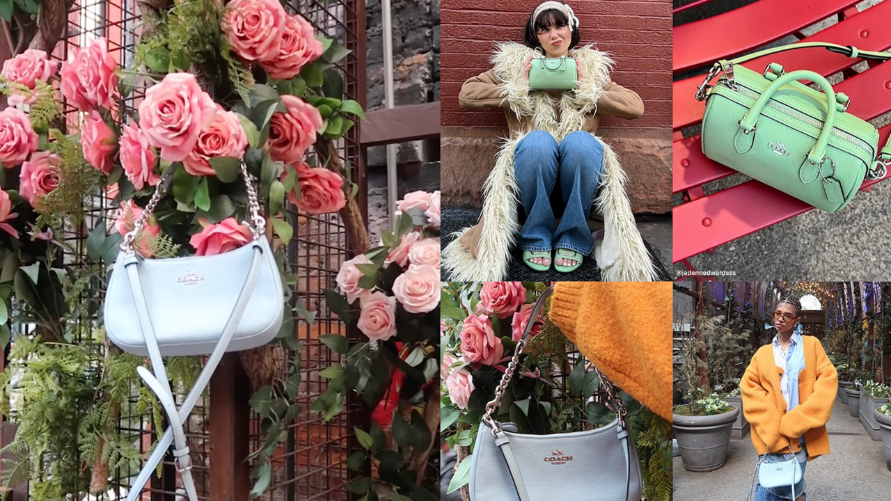 Coach Outlet Launches Y2K Shop With Up to 70% Off Shoulder Bags